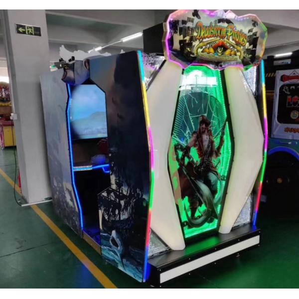 2 Players Pirate Adventure Simulator Shooting Game Machine L1900*W2600*H2130MM