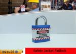 Xenoy Lock Body 20.4mm Shackle Safety Jacket Lockout Padlocks