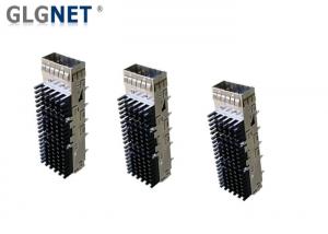 40G Ethernet QSFP28 SFP+ Cage 1 x 1 Single Port Stampled Formed Metal Cage