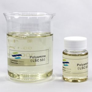 Buy cheap 42751-79-1 Water Purification Chemicals Polyamine Liquid Cationic Polymers product
