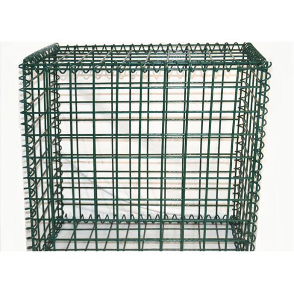 Galvanized Steel Gabion Mattress 50x50mm Square Mesh 3-6mm Gauge