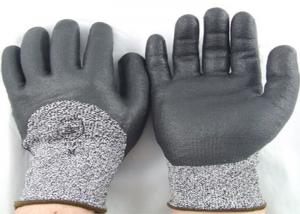 Buy cheap Better Grip Cut Protection Gloves , Slip Proof Gloves Ultrafine Nitrile Foam Coating product