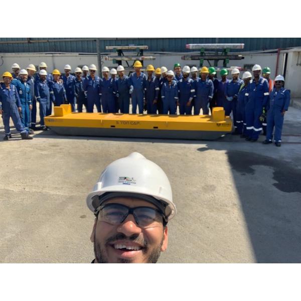 SGS 1-100t Motorized Transfer Trolley Stone Mine Use Customization Color