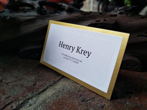 Quality Simple Premium Embossed Business Cards , Square Letterpress Business Cards for sale