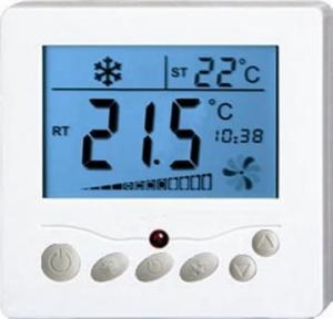 Buy cheap 50/60Hz Frequency Fan Coil Unit Thermostat 100~240V With LCD Screen product