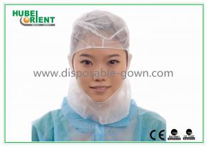 China Non-Sterile PP Hood Disposable Shower Cap Light-Weight And Latex Free on sale
