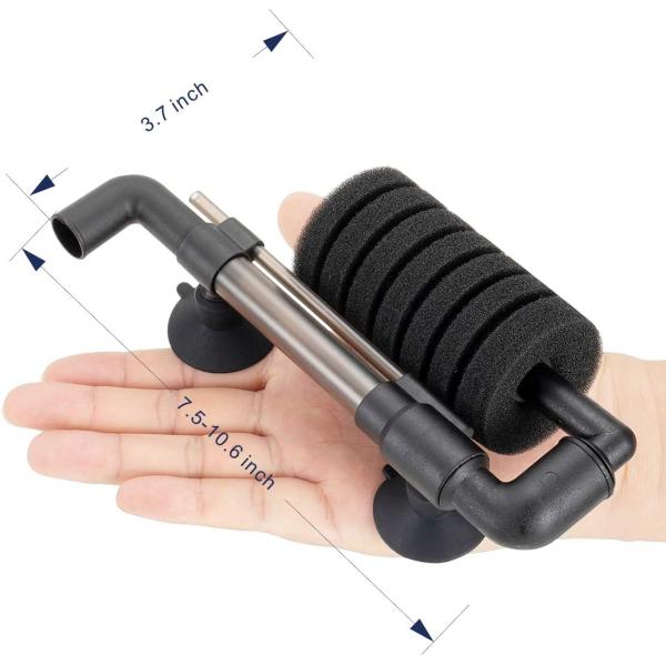 Turtle Sponge Filter Air Pump For 10 Gallon Tank