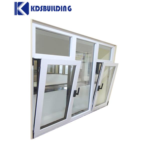 Aluminum Tilt And Turn Window Customized Waterproof Open Outside
