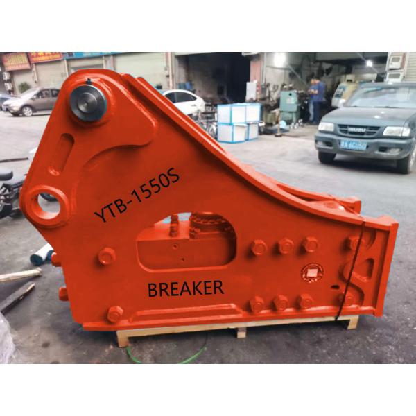 Top Type / Triangle Hydraulic Breaker Hammer YTB155 155 Chisel For Mining