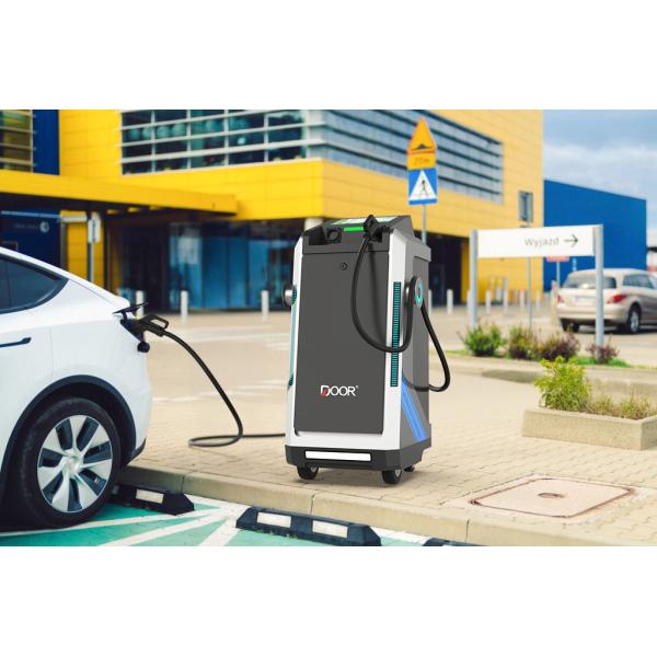 80KW Mobile Electric Vehicle Charging CCS1 / CCS2 Mobile DC Fast Charger