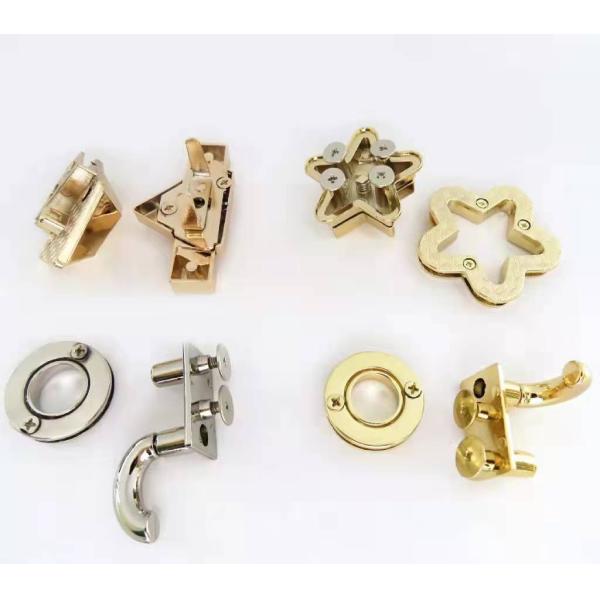 ISO9001 Gold Swivel Clasps Lanyard Snap Hook Antiwear For Crafting