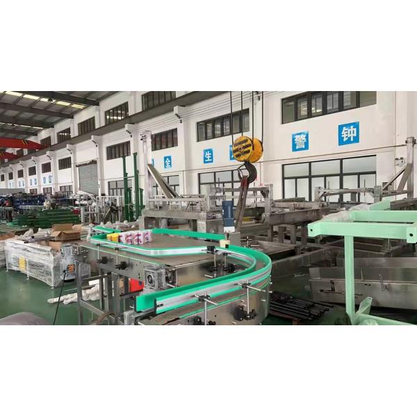 Zzgenerate Slat Chain Conveyor System Accumulating Table for Cans/Bottles