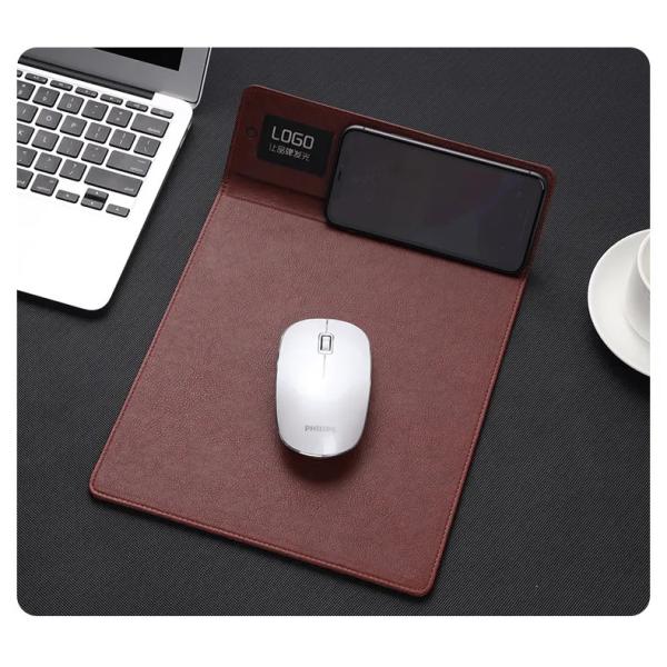 Originality Led Logo Wireless Charger Mouse Pad Custom Printed Personalized Gifts