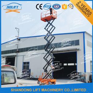 Buy cheap 8M 450KG Electric Self Propelled Elevating Work Platforms for Aerial Work product