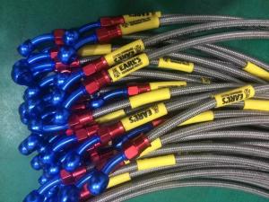 China Oil cooler hose with stainless steel wire braided cover on sale