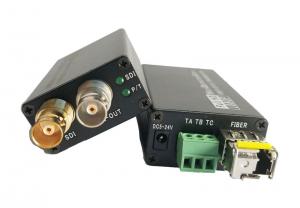 Buy cheap Mini 3G / HD - SDI To Fiber Media Converter With Tally Function Size 110*40*20mm product