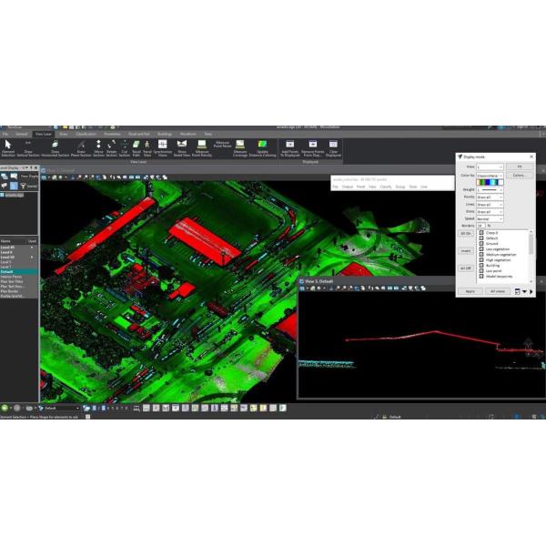 Smart City Application UAV LiDAR System Geosun GS-130X 3D Surveying And Mapping Hesai XT32 Sensor