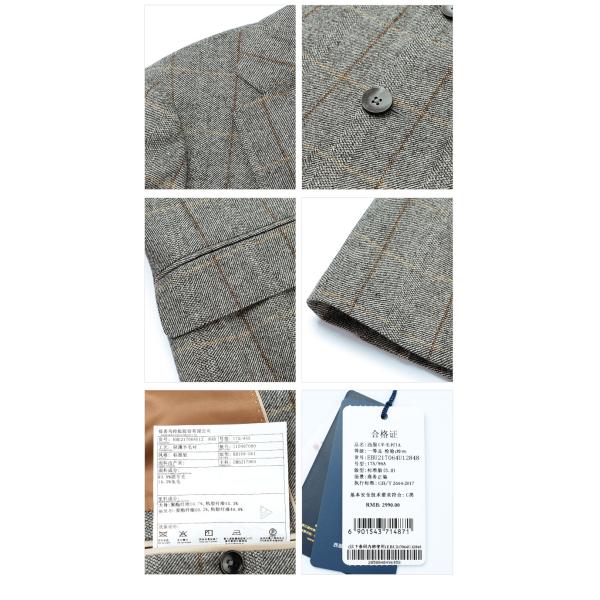 1000 Cotton Thicken Mens Formal Suits One Button Slim Fit Sport Coat Woolen Jacket For Winter Business Daily Blazer Men