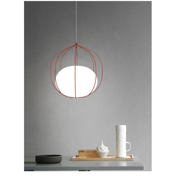 Nordic Modern Pendant Lights Iron Glass Ball pendant Lamp(WH-GP-171)