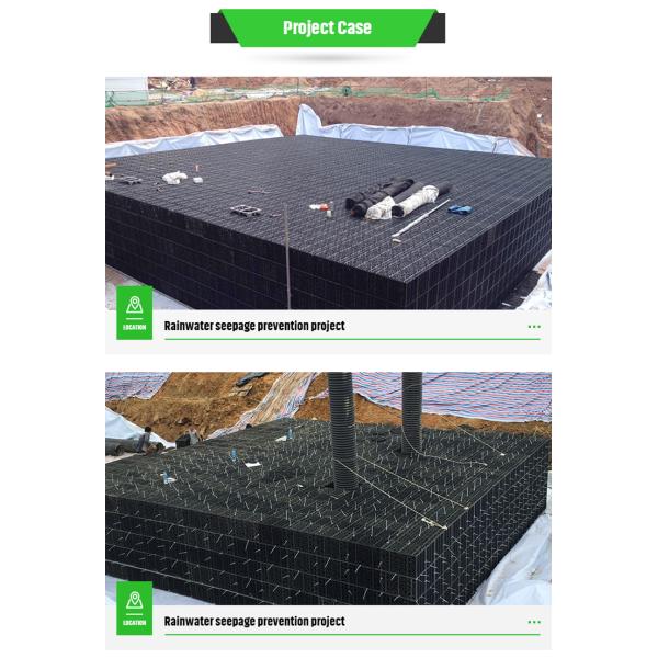 Columnar Rainwater Harvesting Modules for Urban Development Soakaway Crate Design