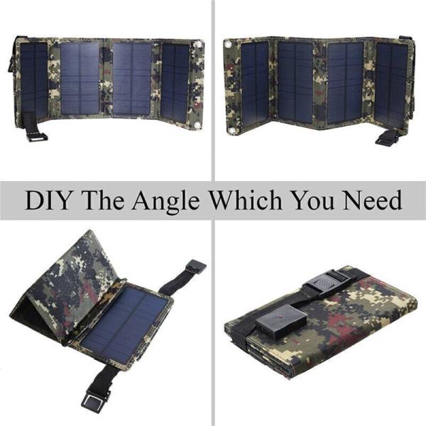 Backpacking 100w Portable Solar Panel Charger For Smartphones