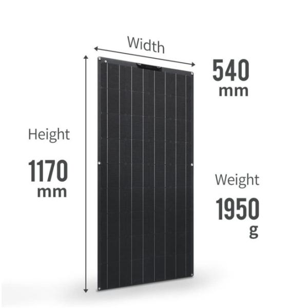 Off Grid Flexible Solar Panel Kit 150w 18V
