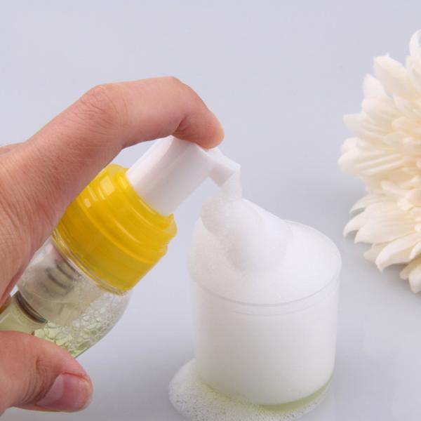 Red Pink Yellow Foaming Soap Pumps Leakage Proof For Cosmetic Bottle