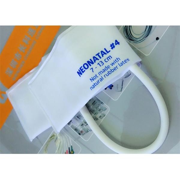 Disposable NIBP Single Tube Blood Pressure Cuff For Neonate With no Bladder