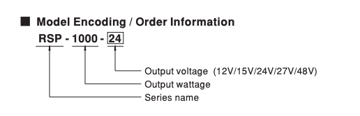 1000W 24v Programmable Power Supply Single Output Switching Power Supply