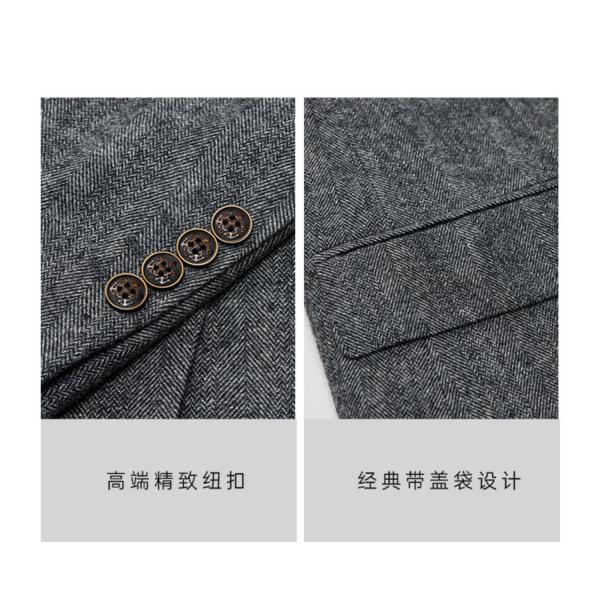 Floral Pattern Blazer Jacket Waistcoat Pants Men Suit Set for Wedding 3 Piece Regular Fit