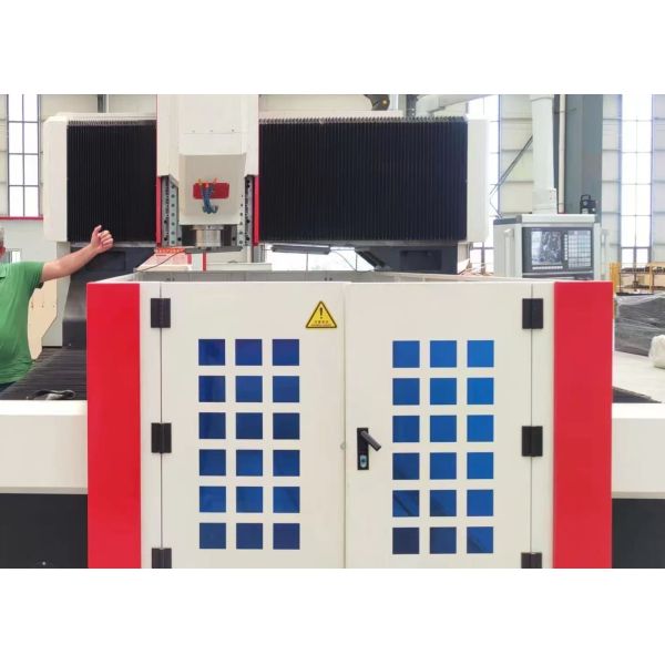 4000x3800x2800mm Overall Size Worktable Movable CNC Drilling Machine 60mm Max Drilling Diameter