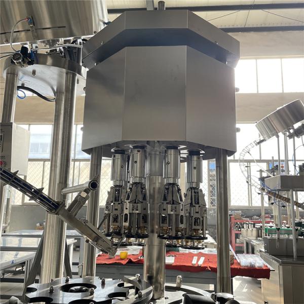 Top Quality Bottle Cap Sealing Machine , Full Automatic Beer Bottle Capper For Sale
