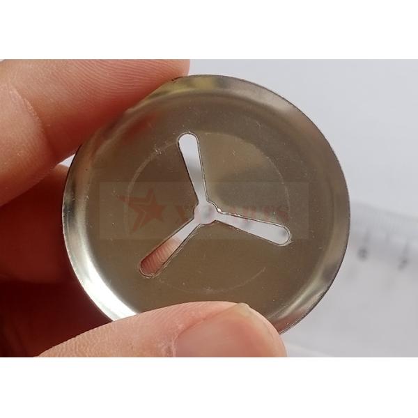38mm Diameter Round Type Stainless Steel Insulation Speed Clips With 3 Slots