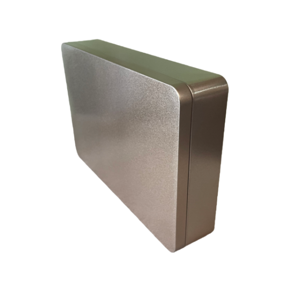 300* 200*60mm Empty Rectangular Tin Containers Tinplate Cans Square Metal Cookie Jar
