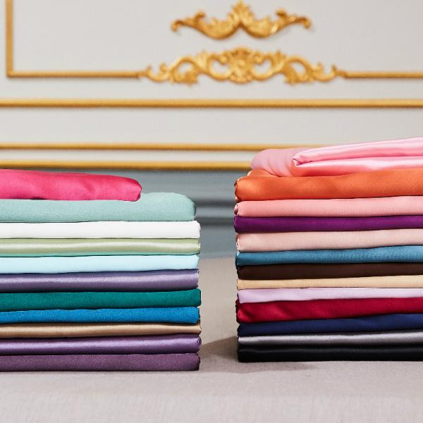 Custom 22mm Organic Satin Silk Pillowcase Sustainable For Baby Care Room