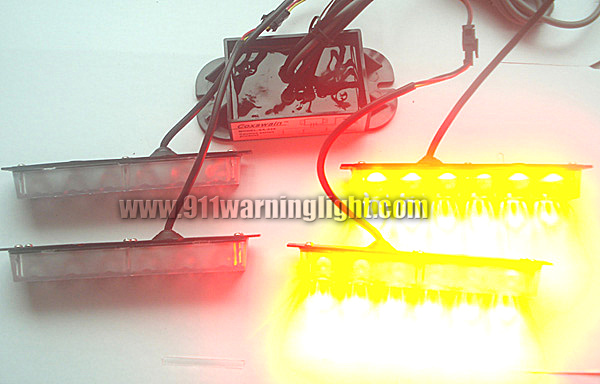(SA-628) 4X6 LED Grill light, 24pcs 1W LEDs, 12VDC, Waterproof
