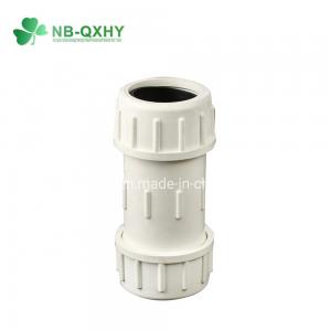 Buy cheap UPVC Quick Connect Pipe Fittings Connection with Socket Connection End Connector product