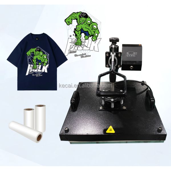 KECAI Manual 29*38 / 38*38cm 8 in 1 Combo Heat Transfer Printing Machine Slide Rail Heat Press Sublimation Machines