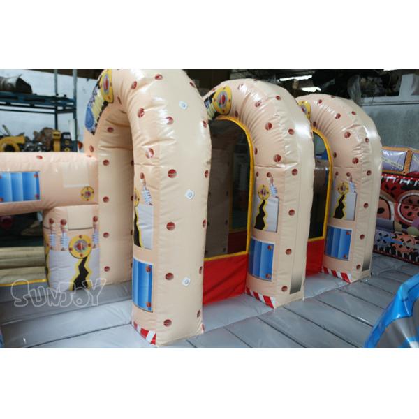 Customized Size Lanao Inflatable Robot Amusement Park