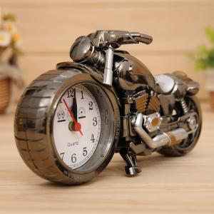 Buy cheap Motorcycle creative alarm clock 23*13*6 cm plastic quartz movement clock cash sale,OEM welcome custom logo Possible product