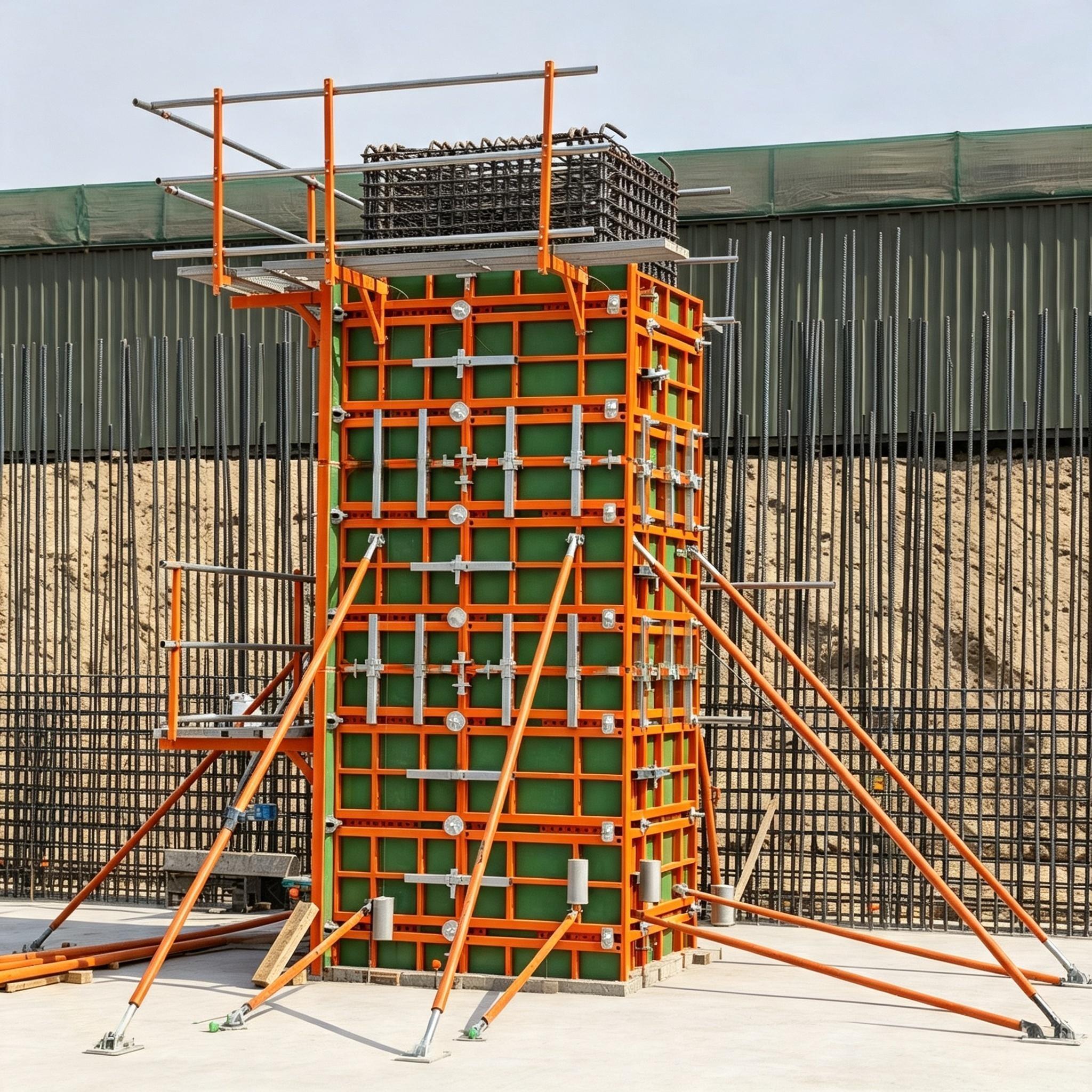 Best Custom Steel Frame Formwork Modular Reusable Formwork System