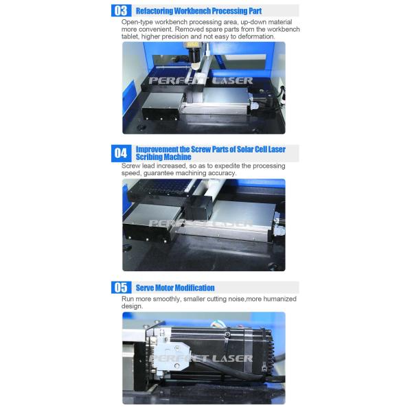 Silicon Solar Cell Silicon Wafer Fiber Laser Scriber Cutting Machine Price with Temperature Control