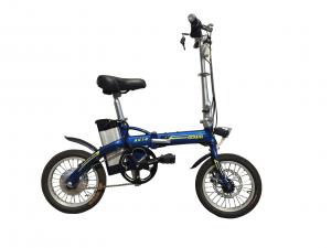 Buy cheap 36V 8A Lightweight Folding Electric Bikes , Foldaway Electric Bike Long Range product