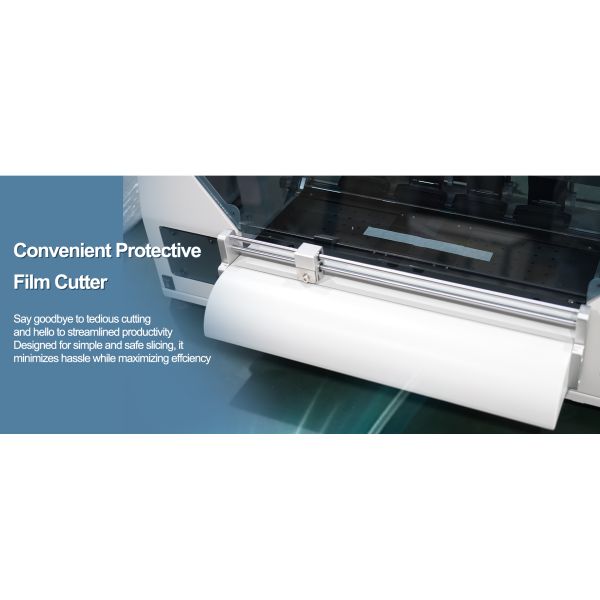 KECAI Factory Desktop A3 Dtf Impressora Transfer Printing Machine With Touch Screen for Double Xp600 Head Commercial Dtf Printer