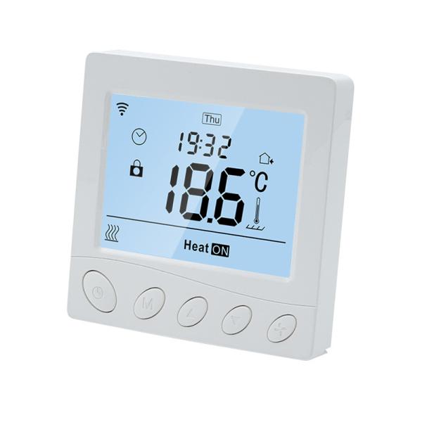 Glomarket LCD Smart Wi-Fi Thermostat Tuya Digital Programmable Air Thermostat Smartphone APP Voice Alexa Google Control