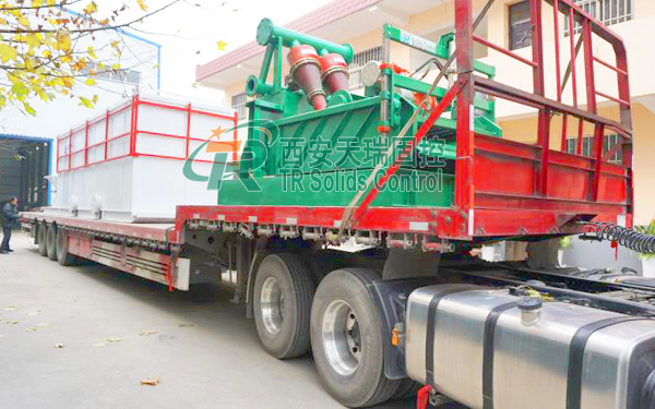 Mud mixing system for HDD drilling Stainless Steel HDD Pipe Jacking Slurry Drilling Mud System