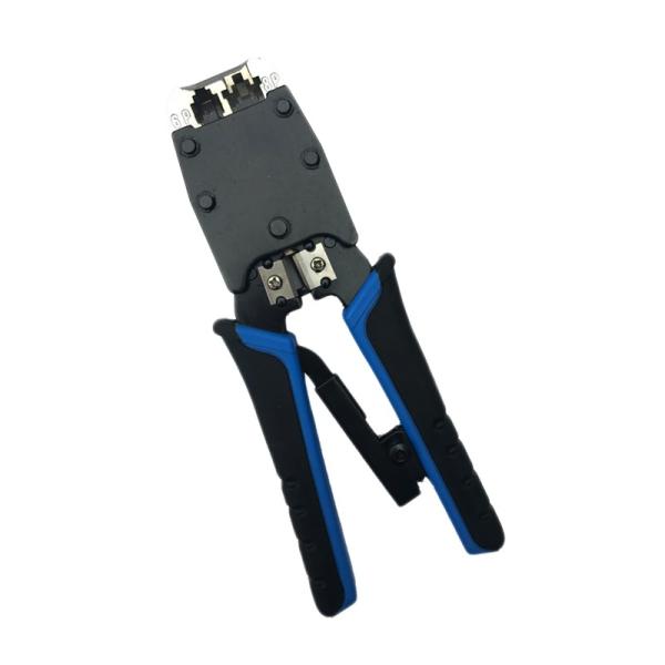 Kico 500R Modular Crimping Tool 8P8C/RJ-45 6P6C/RJ-12 6P4C/RJ-11 Connectors Plug for Cuts Strips and Crimps