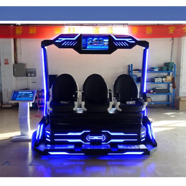 Virtual Reality multiplayer vr cinema game machine 3 Seats Racing VR game simulator