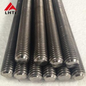 Buy cheap 8mm / 10mm Titanium Stud Bolts With Hex Lock Nuts For Chemical product