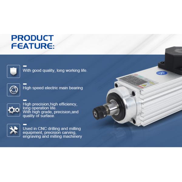 220v/380v Voltage Fan Cooling Air Cooled Spindle Motor for CNC Woodworking Engraving